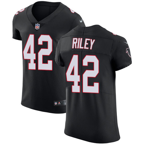 Nike Falcons #42 Duke Riley Black Alternate Men's Stitched NFL Vapor Untouchable Elite Jersey - Click Image to Close